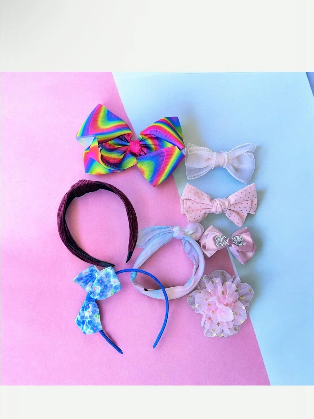 NWOT 8pcs Hair Accessory Set